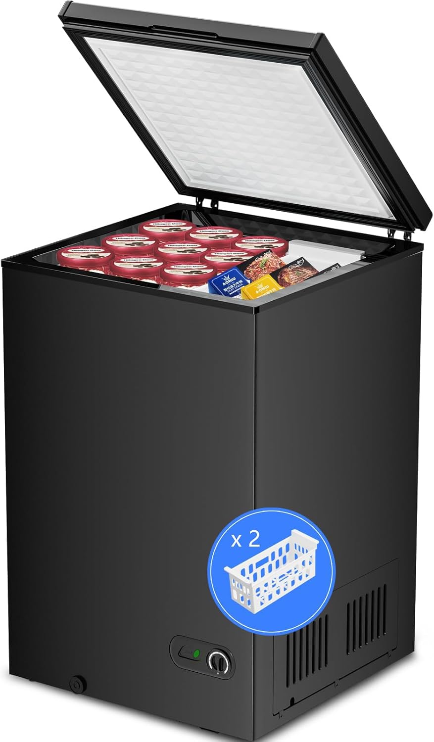 Kismile 3.5 Cubic Feet Chest Freezer Review