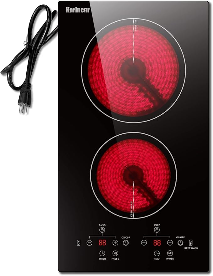 Karinear 2 Burners Electric Cooktop Review